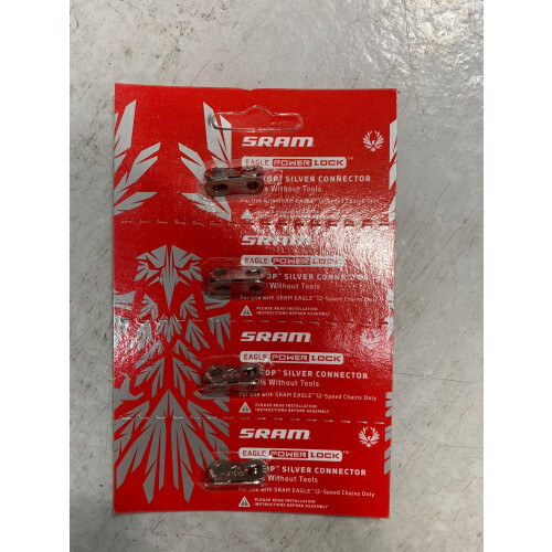 SRAM SRAM Eagle PowerLock Chain Connector 12-Speed ??Chain Link m Decal - Fs i 2-Pack og 4-Pack (4)