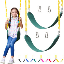 Jungle Gym Kingdom hintk kltri hintakszlethez - 2 db hintals-cserekszlet nagy teherbrs lncokkal - Hts udvari hintakszlet jtsztri kie