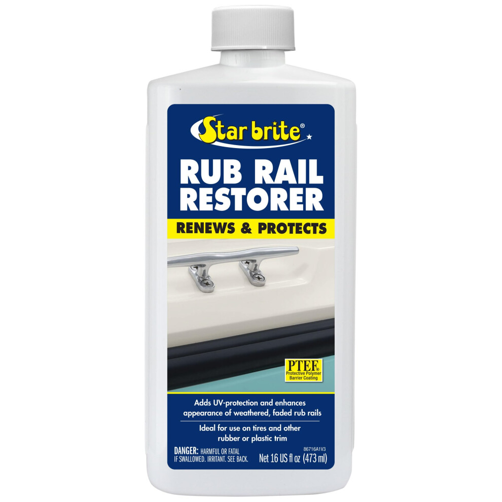 Star Brite 086716 Rub Rail Restorer With Ptef - 16 Oz.