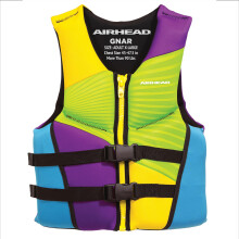 Airhead Gnar Kwik-Dry Neolite Life Jacket voor Volwassenen en Kinderen, Goedgekeurd door de US Coast Guard