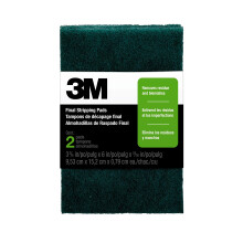 3M Final Stripping Pads 0 Fine 3-3/4 in. x 6 in. x 5/16 in. 2/Pack