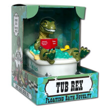CelebriDucks - Tub Rex - Tubs Gone Wild Floating Bath Novelty - Samlerbar Badeleget?jsgave til b?rn og voksne i alle aldre