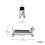 Umbra Umbra Cat Ring Holder - Gift for Cat Lovers - Bijoux Storage Chrome 3