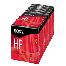 Sony 10C60HFL 60 minuten HF cassetterecorders - 10 stuks
