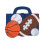 Mud Pie Sports Boy Portfolio e Crayon Set 1