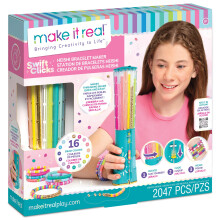 Rendilo reale: Swift Clicks - Heishi Bracciale Maker - 2047pc Design del kit artigianato di gioielli fai -da -te e prepara 23 braccialetti per tallon