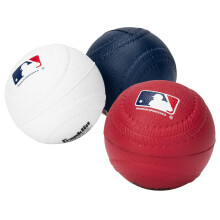 Franklin Sports Palle di Baseball in Schiuma - Palle di Pratica in Schiuma Morbida per Bambini - 3 Pezzi - Licenza Ufficiale MLB