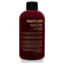 Mehron Maquiagem Squirt Sangue | Sangue falso realista para o Halloween | Maquiagem de sangue de palco | Fabricado nos EUA | Lavvel | Palco FX e