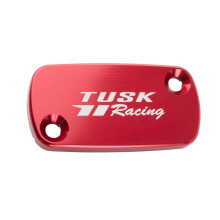 Tusk geanodiseerde voorremreservoirdop rood compatibel met Honda CRF250R/CRF450R 2004-2025/CR250R 1996-2007