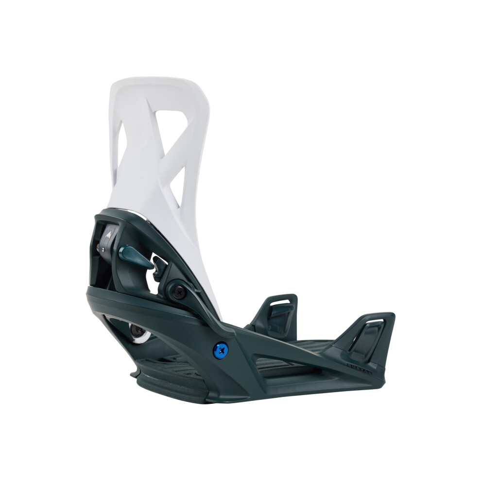 Burton Men's Step On Re:Flex Snowboard Bindings Deep Emerald/White XL