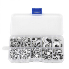 600 Pcs Pupp Googly Wiggly Eyes Craft Self Adhesive Wiggle Eyes Adhesive Craft Eyes Craft Wiggle Eyes Eyeball Sticker