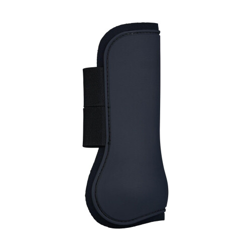 HORZE Adepto Open Front Tendon Boots | Durable Shell with Neoprene Lining - Dark Navy - Horse 2