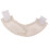 HORZE Double Closure No Turn Rubber Bell Boots - White - L 4