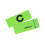 Kwik Goal Captain ""C""-armband groen 1