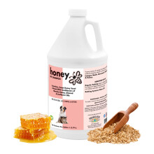 Shampoo per animali domestici Honey per cani e gatti un gallone | Senza crudelt | Senza parabeni | Biodegradabile e non tossico | Realizzato negli S