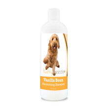 Healthy Breeds Goldendoodle Vanilla Bean Shampoo Hidratante Condicionador - com Vitaminas A D E leo de Coco - 8 oz