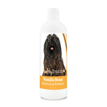 Healthy Breeds Pulik Vanilla Bean Shampoo Hidratante Condicionador - com Vitaminas A D E leo de Coco - 8 oz