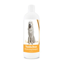 Shampoo Hidratante de Feijo de Baunilha de Raas Saudveis ????dos Grandes Pirineus 8 onas