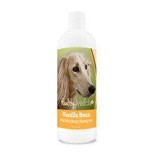 Razze sane saluki vaniglia fagiolo shampoo + condizionatore - con vitamine a d e + olio di cocco - 8 oz