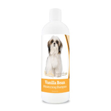 Razze sane shih tzu vaniglia fagiolo shampoo + condizionatore - con vitamine a d e + olio di cocco - 8 oz