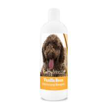 Shampoo hidratante de feijo de baunilha para cachorro de gua espanhol de raas saudveis ????8 onas