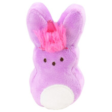 Animal Adventure | Peeps | 4  Collectible Palm Pet Bunny Plush | Purple Unicorn
