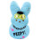 Dyreeventyr | Shaggy Bunny Peeps | 15 Samlerplys | Bl? Emo Bunny 1