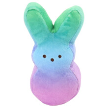 Animal Adventure | Peeps | 10 cm Verzamelen Palm Pet Bunny Pluche | Blauw Groen Ombre