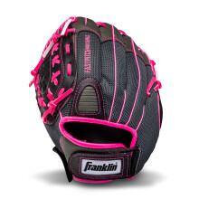 Gant de Softball Franklin Sports Filles - Gant Fastpitch + Slowpitch - Mitten Rose - Main Gauche Adulte + Jeune - 11