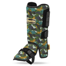 Franklin Sports Baseball + Softball Leg Guard - PRT Series Youth Shin + Foot Shield for Batting - Protective Leg + Ankle Guard with Toe Plate - R