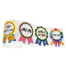 300pcs Decorative Medal Stickers Medal Shaped Stickers for Kindergarten Reward Stickers
