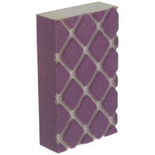 3M 2502PGP-120-UF Pro Grade Precision 120-Grit Ultra Flexible Sanding Sponge 4.5"""" x 2.5"""" x 1""""