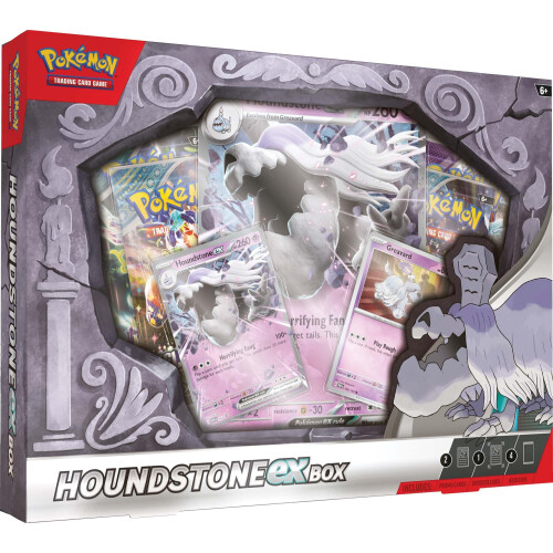 Pokémon Pok?mon TCG: Houndstone ex Box - 4 Pack-kampanjer