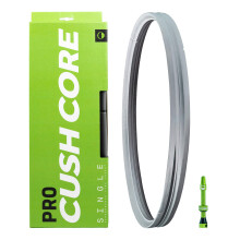 CushCore Pro Set - Sislt (1) rengassiskkeen (1) Presta-venttiilin ja (1) vannetarran Helppo kotona asennettava polkupyrn renkaan sisosat autta
