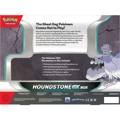 Pokémon Pok?mon TCG: Houndstone ex Box - 4 Pack-kampanjer 2