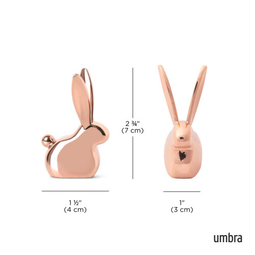 Umbra Umbra Anigram Bunny Ring Holder til smykker Kobber 2