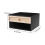 Living And Home (Light Oak+Black) Wall Mounted Floating Bedside Table 7