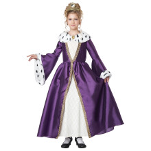 California Costumes Queen For a Day Girls Royal Costume Medium str. 8-10 Lilla
