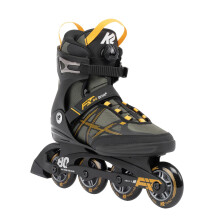 K2 FIT 80 Boa Herren Inline Skates - Grau/Senf / 5.0