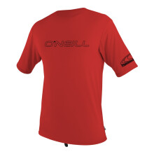 O'Neill Wetsuits UV-Sonnenschutz f   r Jugendliche, Basic Skins, kurz   rmeliges T-Shirt, Rashguard (Rot 16)