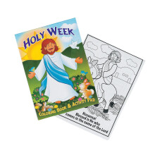 Fun Express Holy Week -toimintatyynyt psiiseksi - 12 sivua, joissa vritystehtvi palapelit ja pelit - tydellinen psiispyhkoulun kirkon tapa