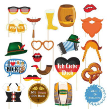 1 Set of Party Sign Decor Oktoberfest Funny Sign Party Favors Oktoberfest Party Accessory