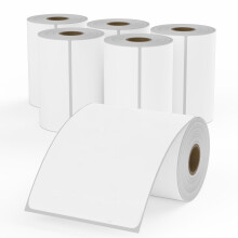 9527 Product 4x6 blanco directe thermische verzendlabels voor Zebra 2844 Zp-450 Zp-500 Zp-505 Directe thermische labels Printers Eltron Printer 2