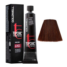 Goldwell Topchic Hair Color, 6kg Dark Copper Gold, 2.03 oz