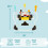 Dream on Me Champ Activity Center e Jumper Yellow 3