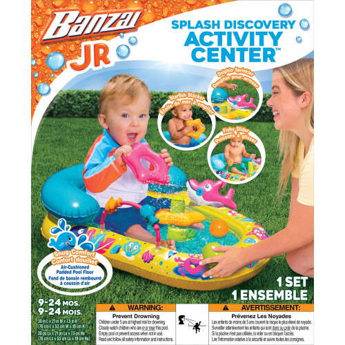 Banzai Jr. Splash Discovery Active Activity Center Play Set - 9-24 mesi 1