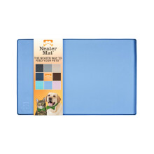 Neater Pet Brands Neater Mat Pet Mats for Food and Water Cat & Dog Bowl Mat Waterproof Silicone Feeding Tray Dog Food Mats for Floors Placema