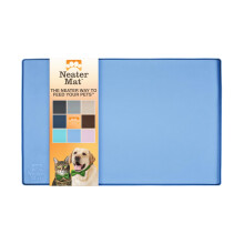 Neater Pet Brands Neater Mat Pet Mats for Food and Water Cat & Dog Bowl Mat Waterproof Silicone Feeding Tray Dog Food Mats for Floors Placema
