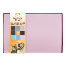 Neater Pet Brands Neater Mat Pet Mats for Food and Water Cat & Dog Bowl Mat Waterproof Silicone Feeding Tray Dog Food Mats for Floors Placema