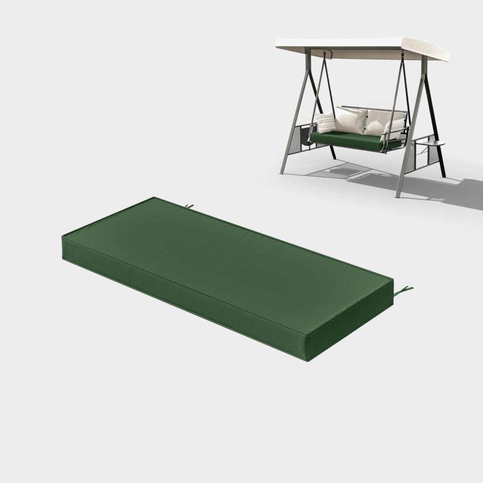 Pakunoda coussins de banc extrieur premium pour meubles de patio 3,5 pouces de banc de mousse  mmoire de mousse tanche coussins de swing porc